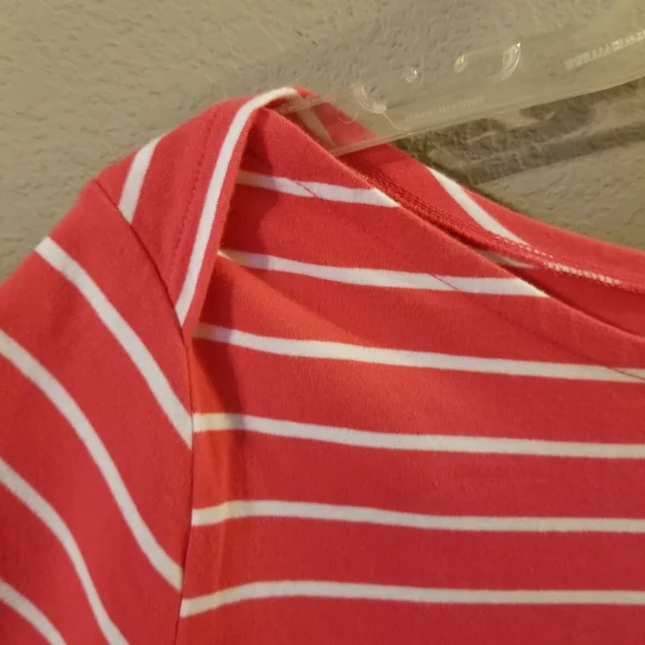 Womens Short Sleeve Tops Size XL Lot of 2 Croft & Barrow/White Stag Red and Pink - Picture 5 of 11